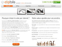 Tablet Screenshot of eligibilis.com